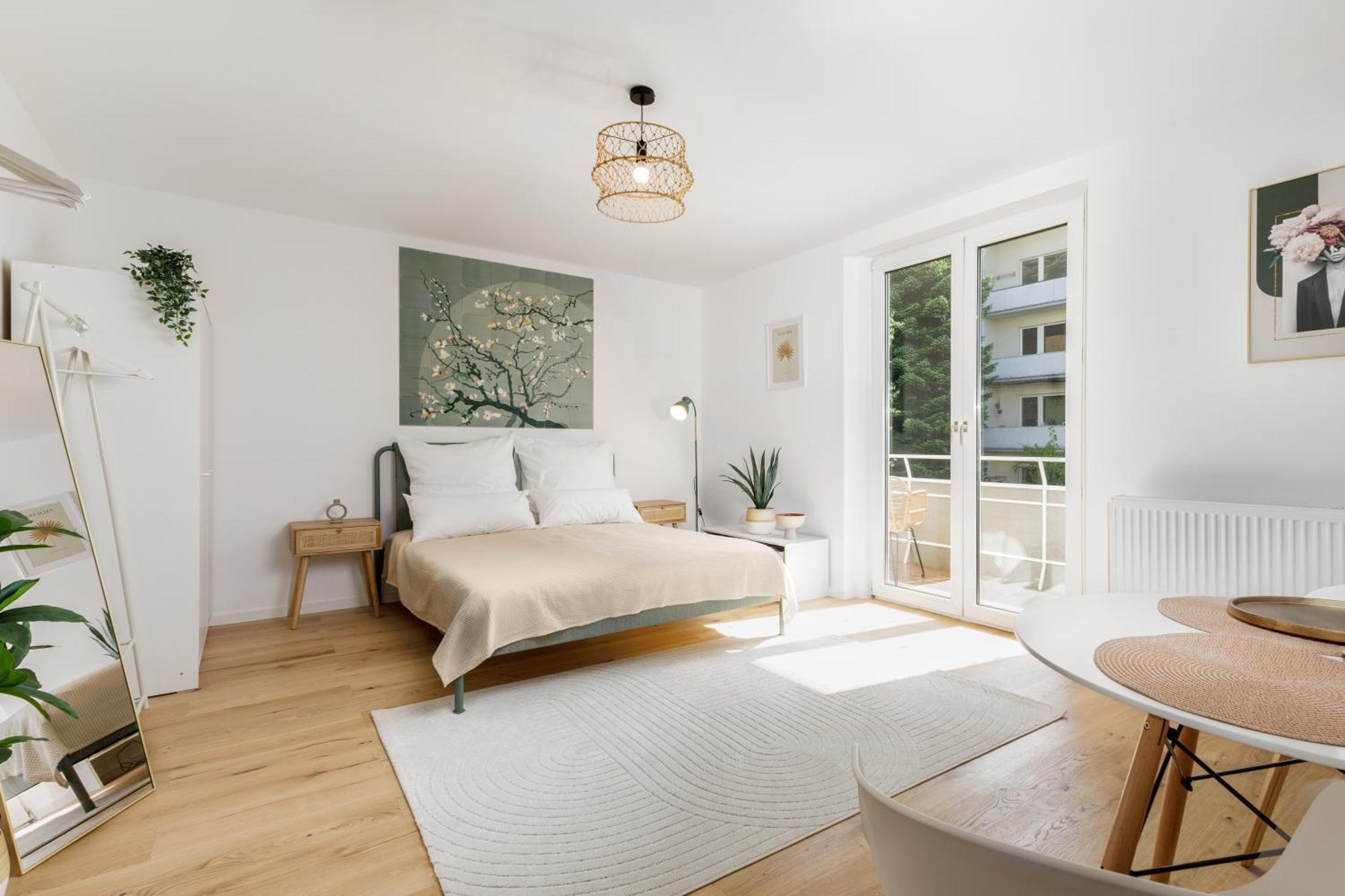 Design-Apartment In Linz Mit Netflix & Balkon Exteriör bild
